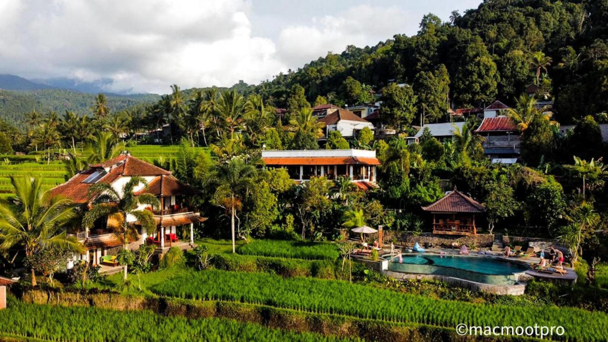 Lesong Hotel And Restaurant Munduk Kültér fotó